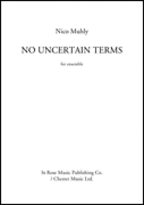 Book cover for No Uncertain Terms