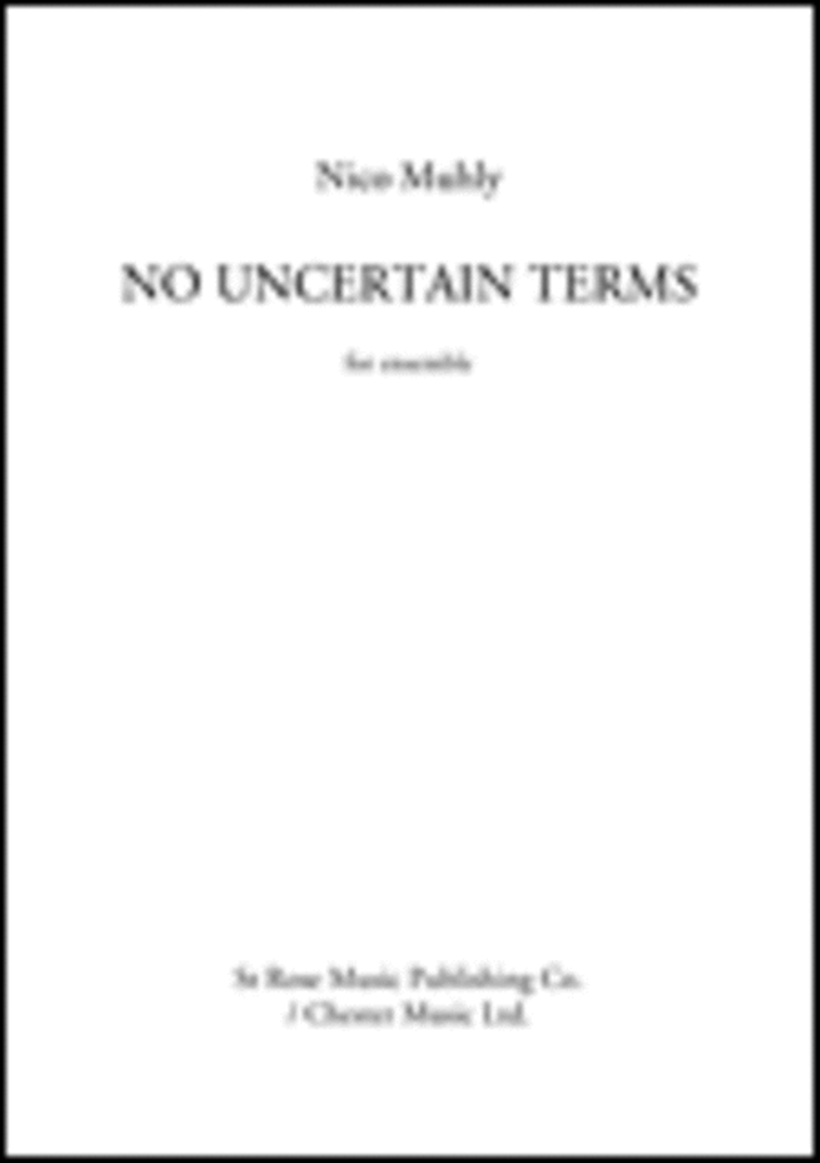 Book cover for No Uncertain Terms