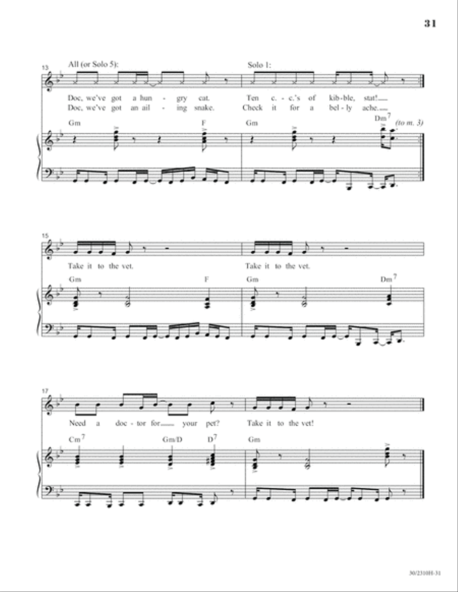 The Box The Box Unison Choir scores gallery preview page 32
