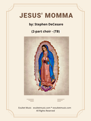 Book cover for Jesus' Momma (2-part choir - (TB)