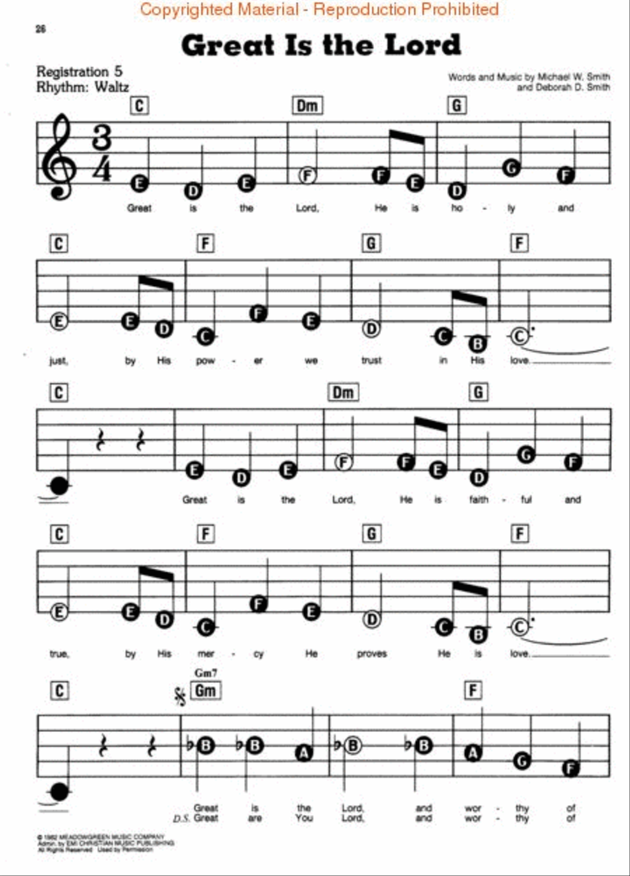Songs for Praise & Worship Voice scores gallery preview page 3