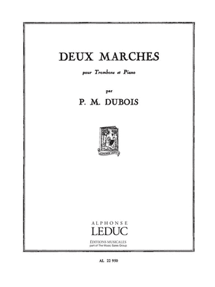 Book cover for 2 Marches (trombone & Piano)