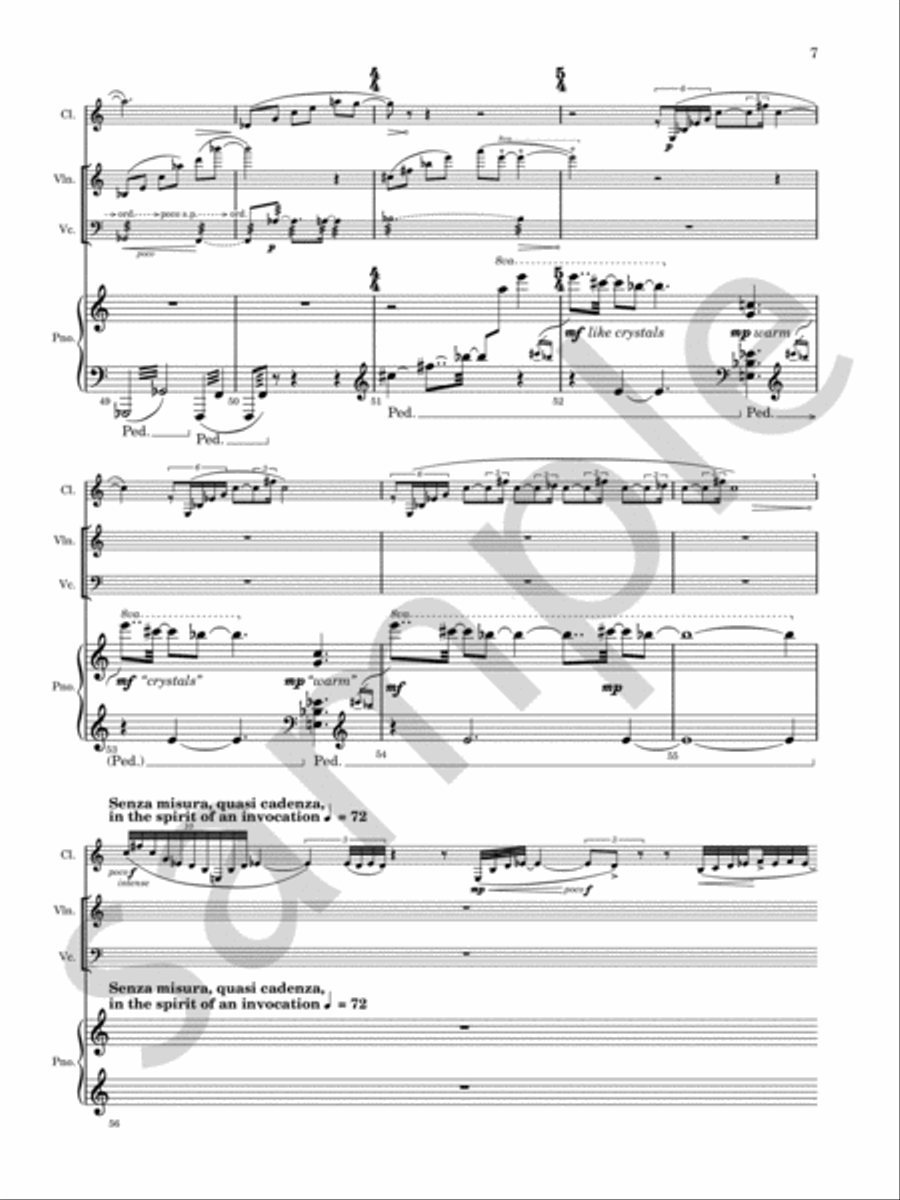 Birkat Haderekh – Blessing for the Road Chamber Music scores gallery preview page 9
