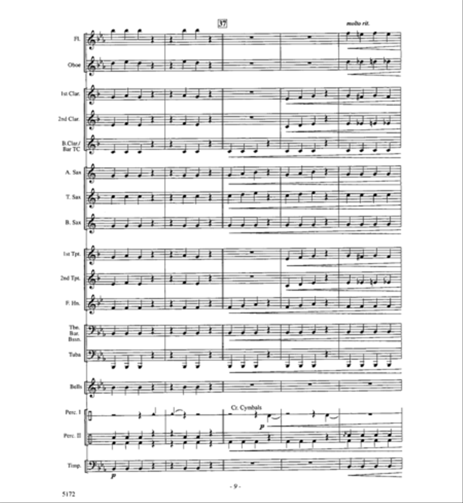 Triangle Time Concert Band scores gallery preview page 9