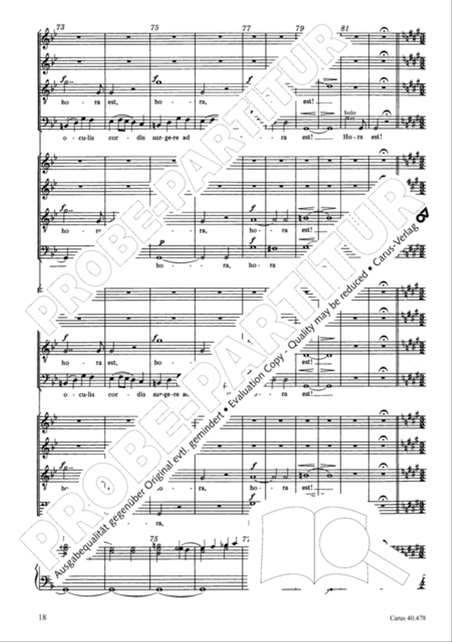 Hora est 4-Part scores gallery preview page 19