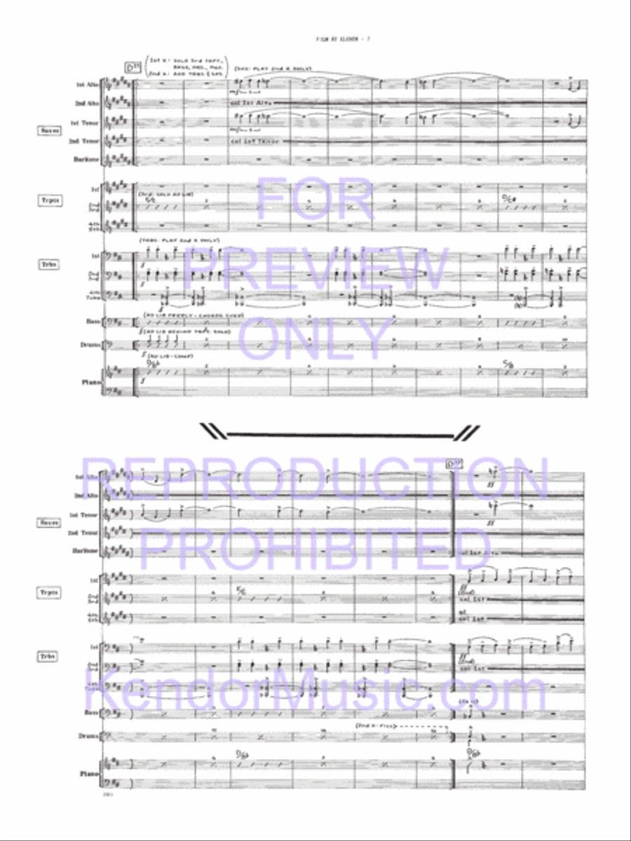 Film At Eleven Film At Eleven Jazz Ensemble scores gallery preview page 8