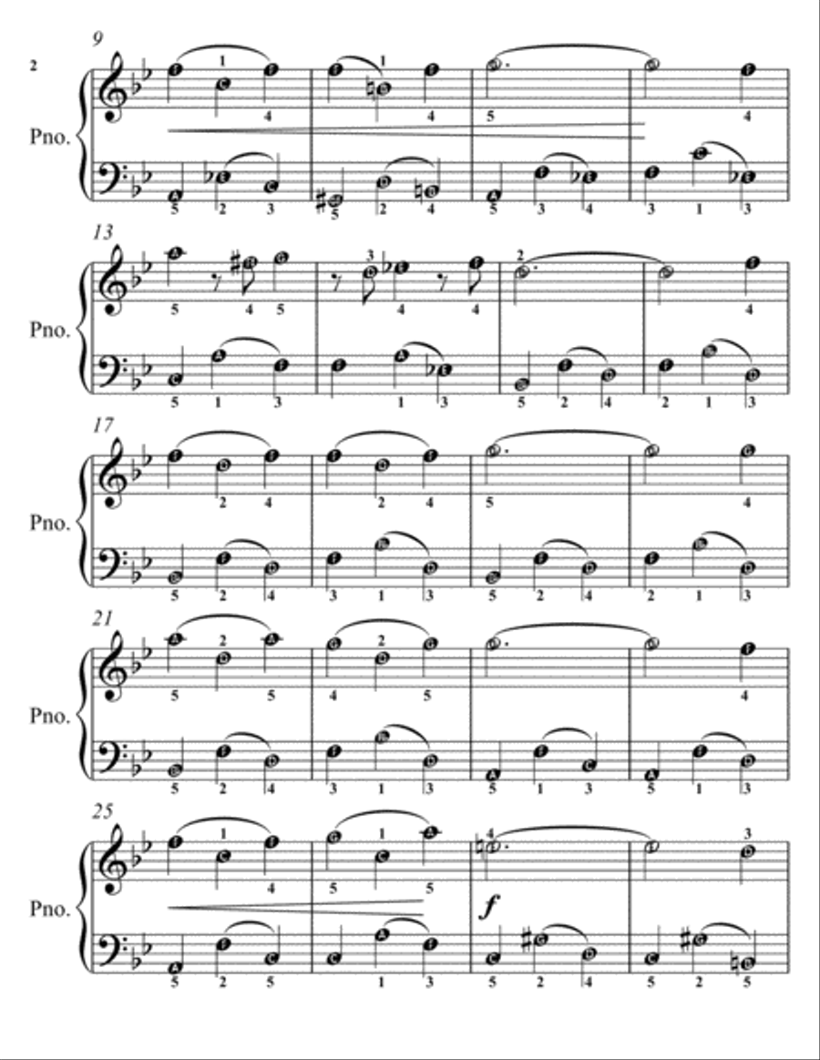 Petite Viennese Waltzes for Easiest Piano Booklet G Easy Piano scores gallery preview page 4