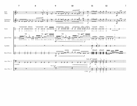 Motown Theme Show Opener (arr. Tom Wallace) - Percussion Score