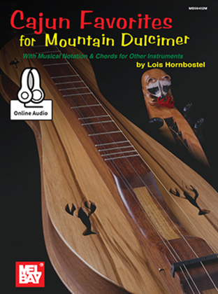 Book cover for Cajun Favorites for Mountain Dulcimer