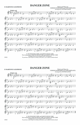 Danger Zone: E-flat Baritone Saxophone