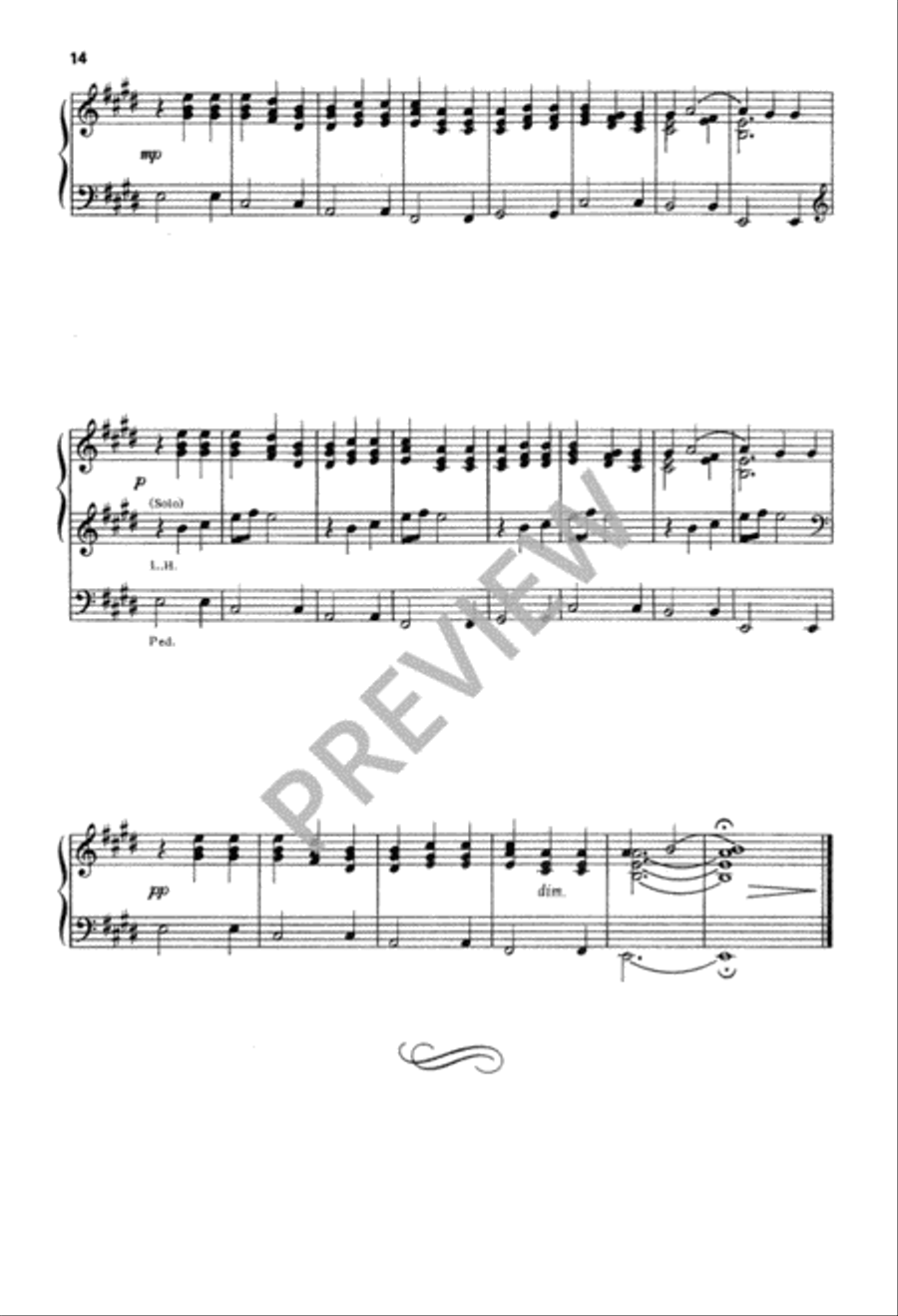 Teach Me, O Lord Teach Me, O Lord 4-Part scores gallery preview page 15