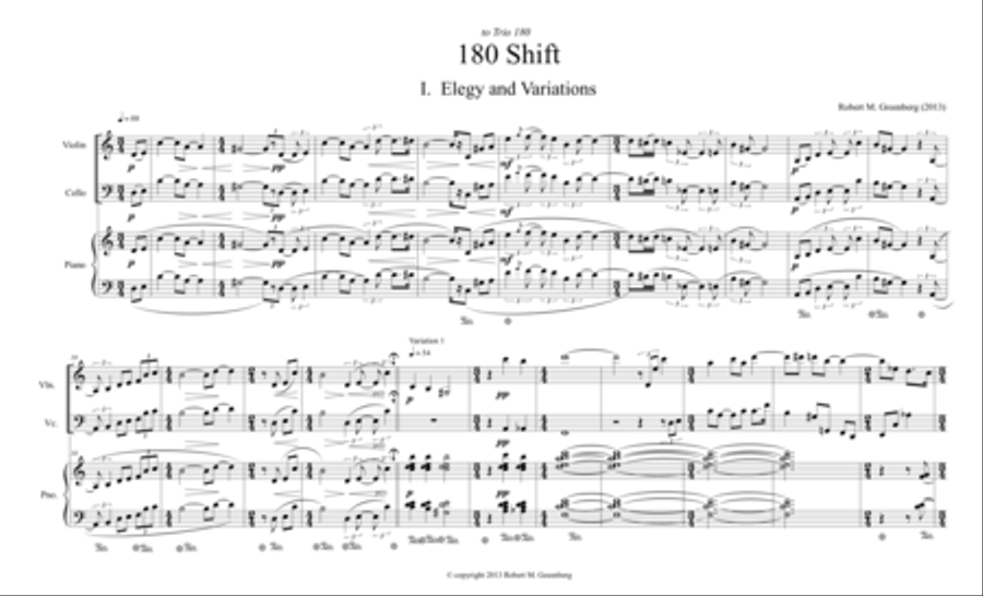 180 Shift for piano trio Piano Trio scores gallery preview page 8