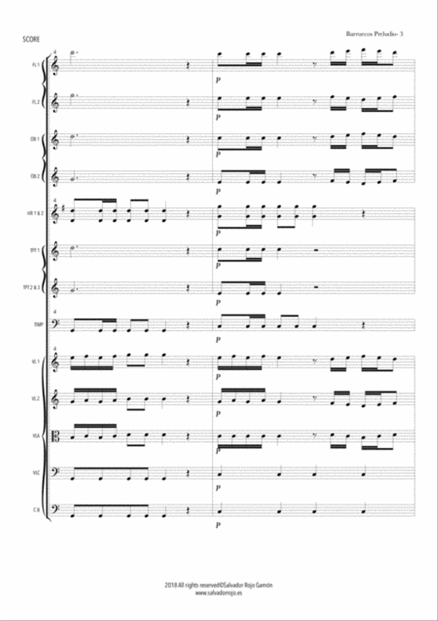 Barruecos String Orchestra scores gallery preview page 5