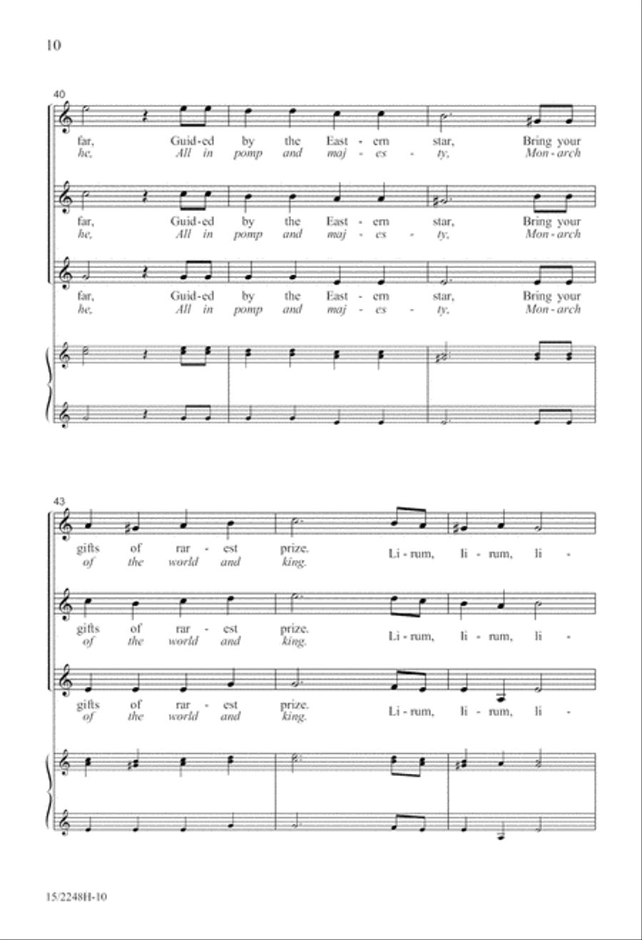 Lirum Lirum SSA scores gallery preview page 11
