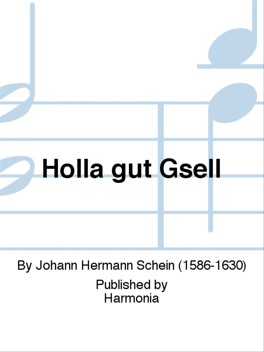 Holla gut Gsell 4-Part scores gallery preview page 1