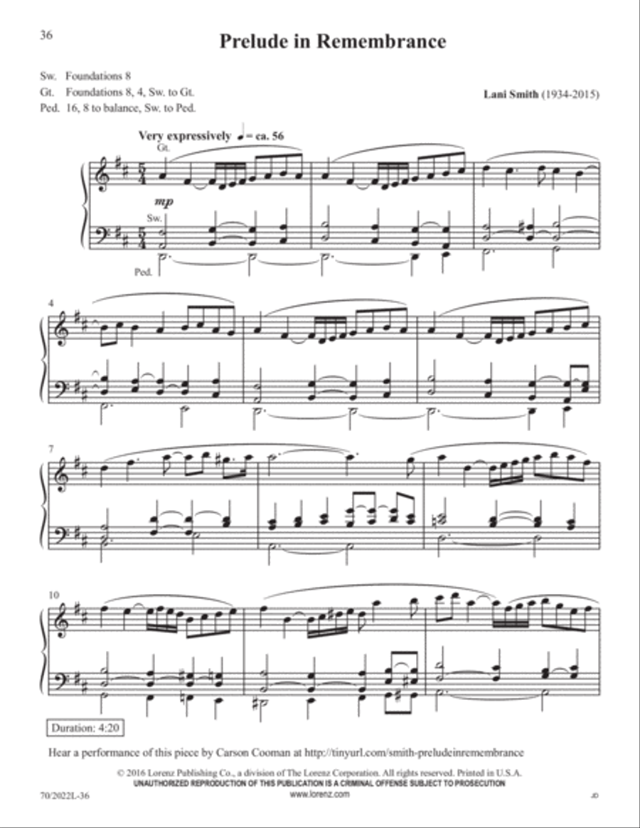 Easy Organ Library, Vol. 61 Organ Solo scores gallery preview page 15