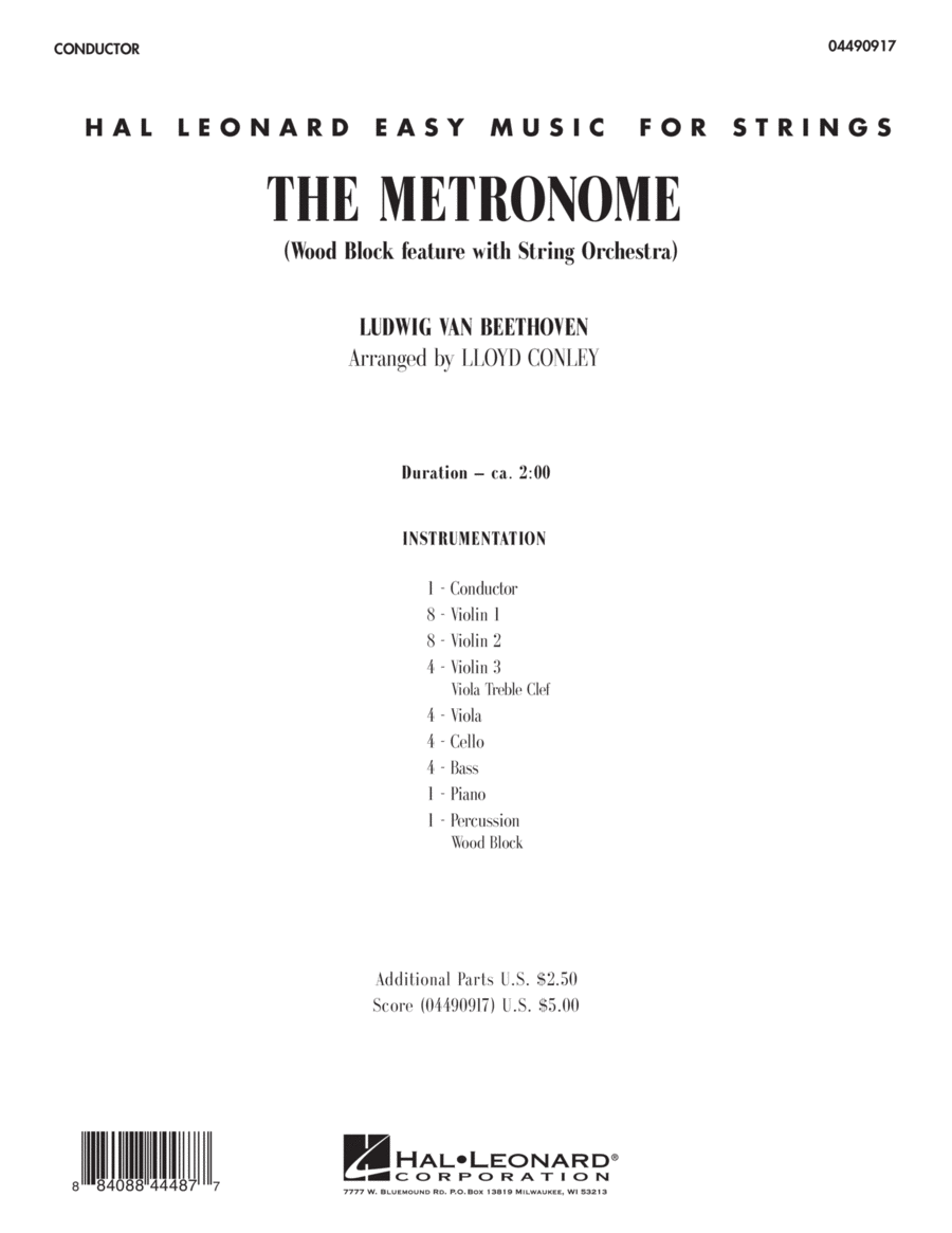 The Metronome - Full Score