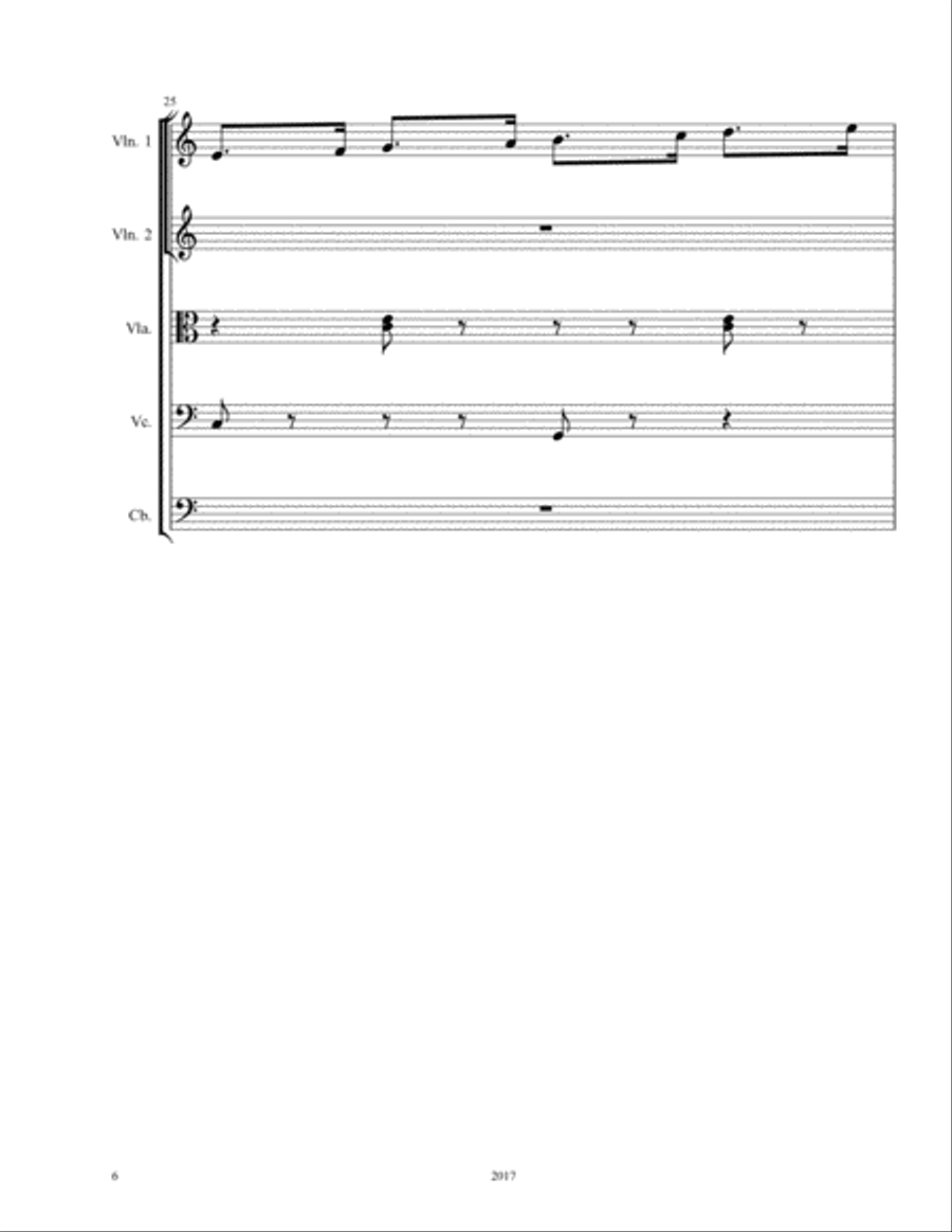 Day at the Beach Day at the Beach String Quartet scores gallery preview page 6