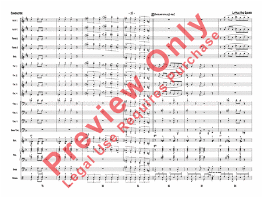 Little Big Gumbo Little Big Gumbo Jazz Ensemble scores gallery preview page 15