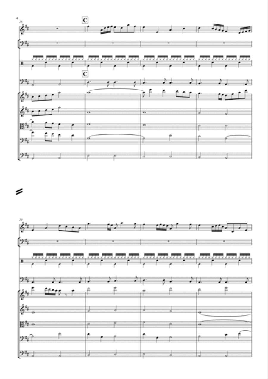 Stagioni Di Venezia Full Orchestra scores gallery preview page 4