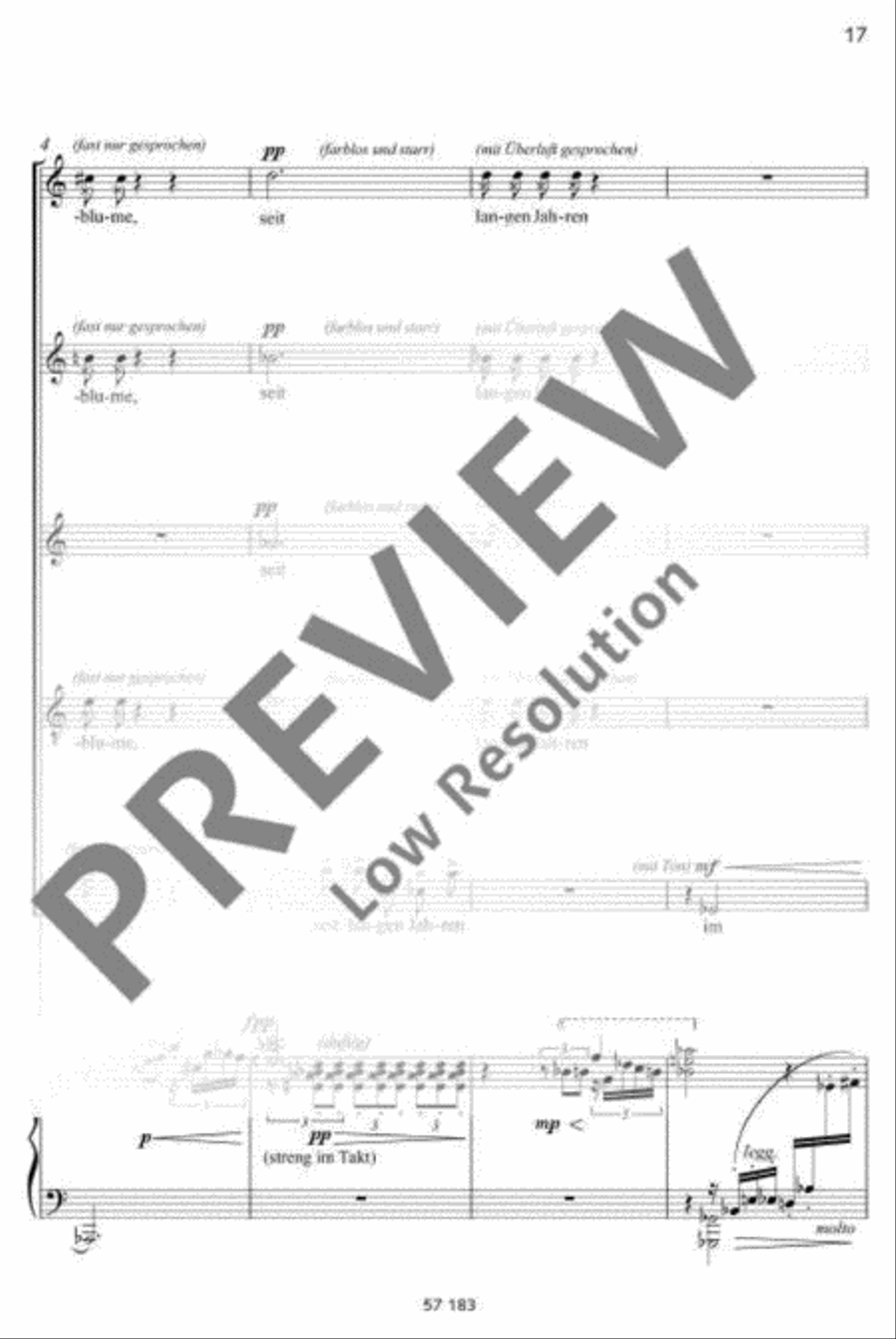 Variationen über die Liebe Mixed Choir scores gallery preview page 18