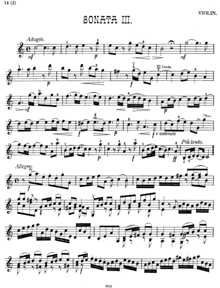 Sonata, Op.5, No. 3