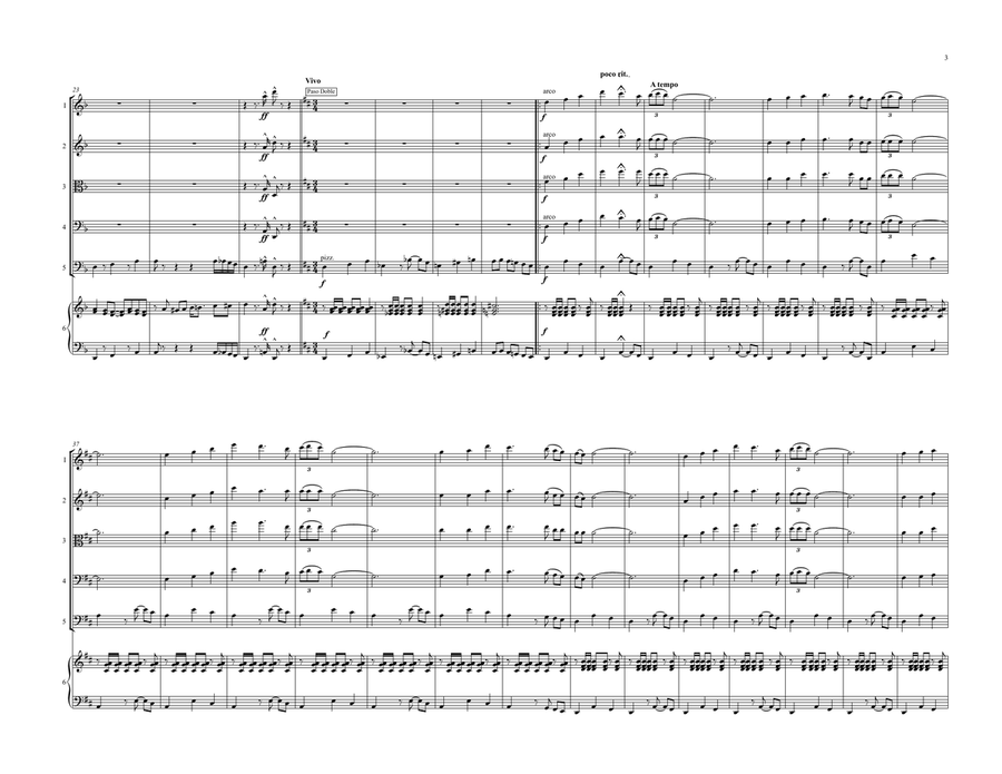 Sketches of Latin America for String Orchestra String Orchestra scores gallery preview page 3