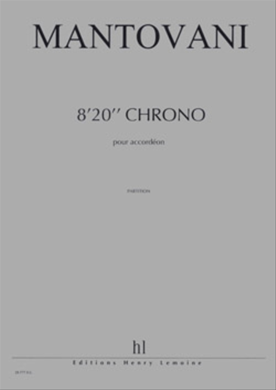 8'20'' chrono