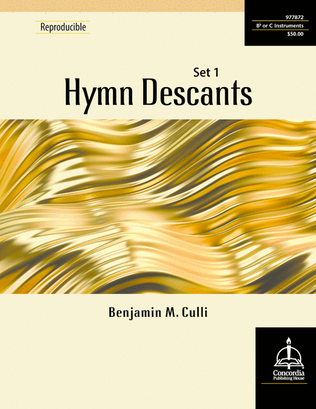 Book cover for Hymn Descants, Set 1