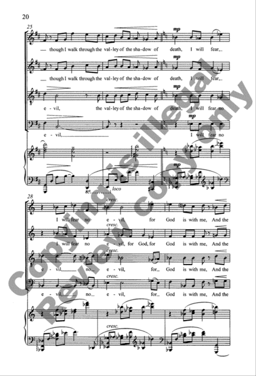 A Song Without Words Organ scores gallery preview page 14