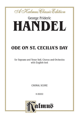 Book cover for Ode to St. Cecilia