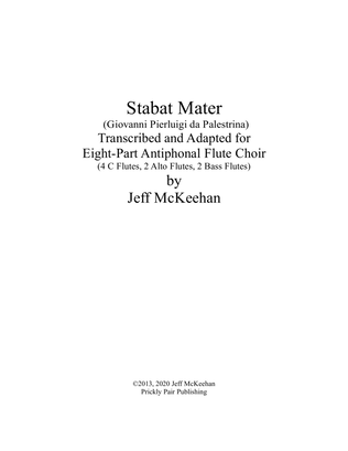 Stabat Mater for Flute Choir (Palestrina)