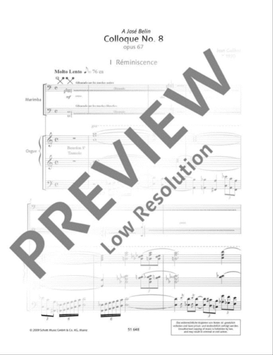 Colloque No. 8 Colloque No. 8 Organ scores gallery preview page 4