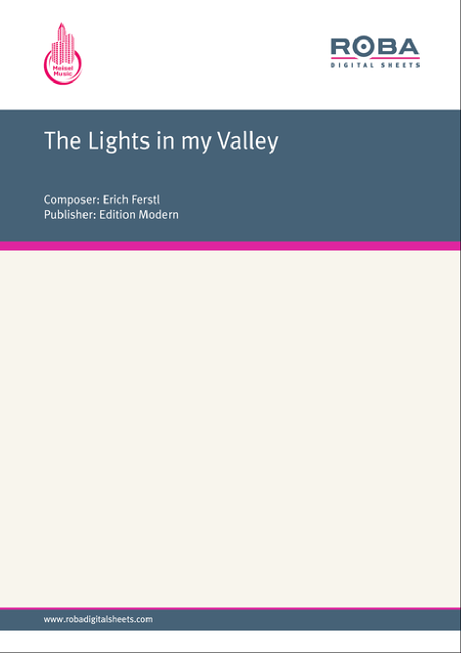The Lights in my Valley Piano Solo scores gallery preview page 1