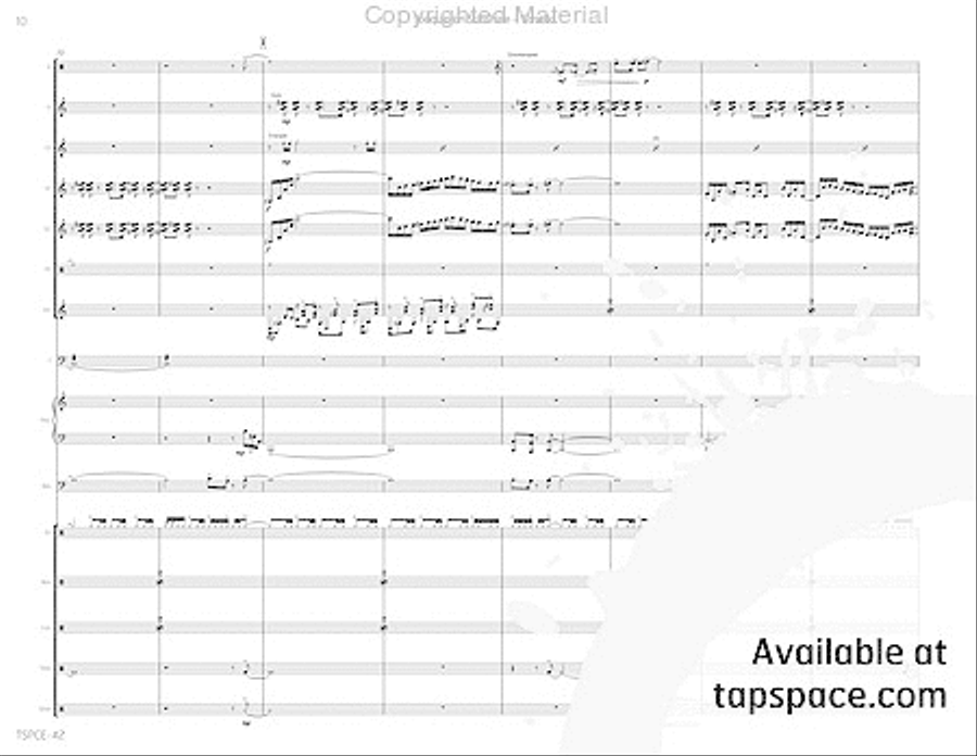 Joaquin on Sunshine Joaquin on Sunshine Percussion Ensemble scores gallery preview page 15