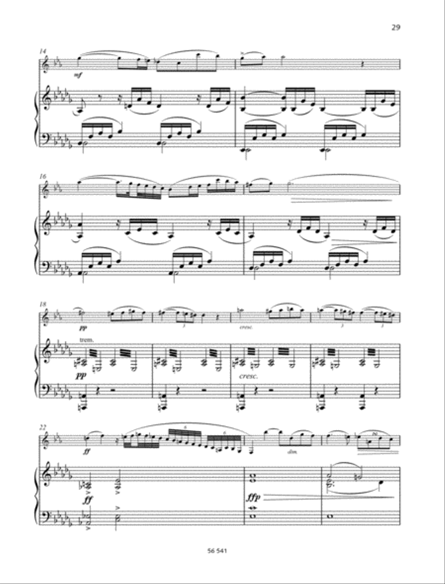 Adagio B-Flat Clarinet scores gallery preview page 2