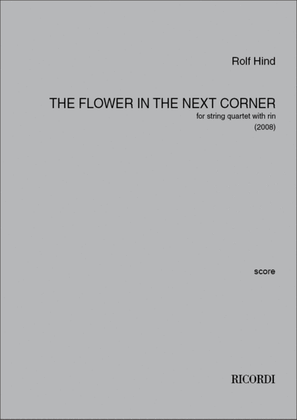 Book cover for The flower in the next corner
