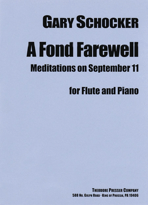 Book cover for A Fond Farewell