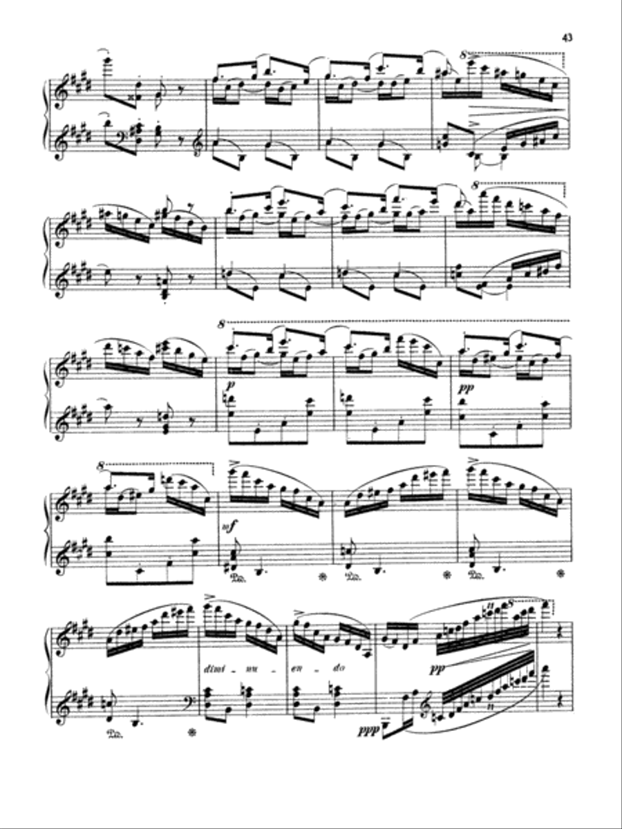 Arensky: Twenty-four Morceau Characteristiques, Op. 36 Piano Solo scores gallery preview page 2
