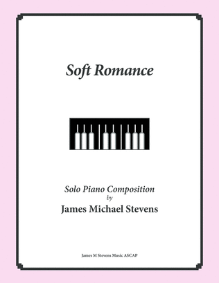 Book cover for Soft Romance (Reflective Piano)