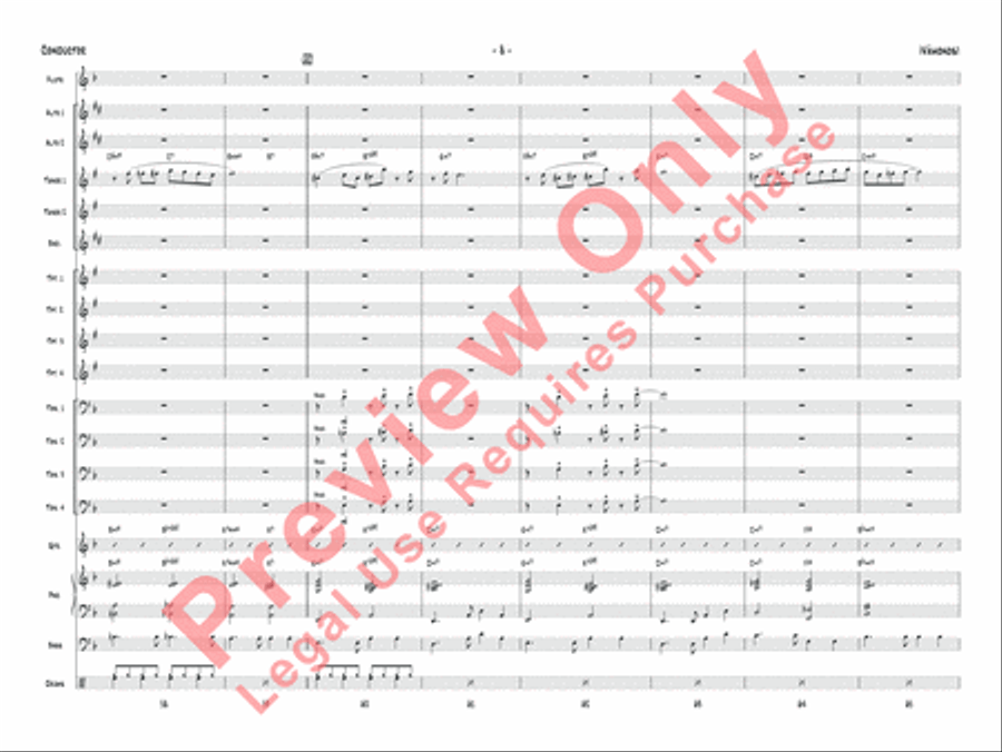 ¡Vámonos! Jazz Ensemble scores gallery preview page 9