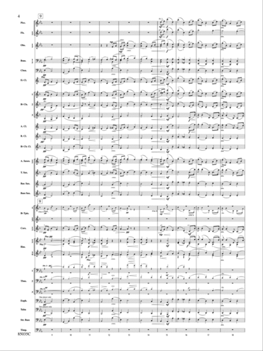 Nimrod Concert Band scores gallery preview page 3