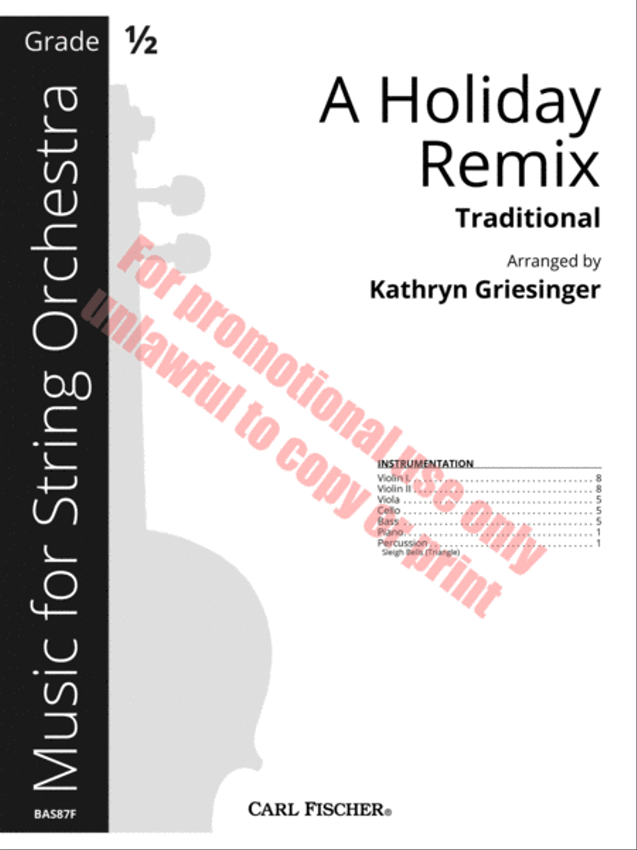 A Holiday Remix Orchestra scores gallery preview page 2