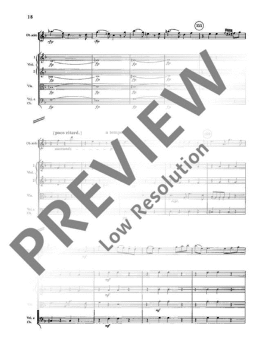 Concerto No. 1 D minor Orchestra scores gallery preview page 19