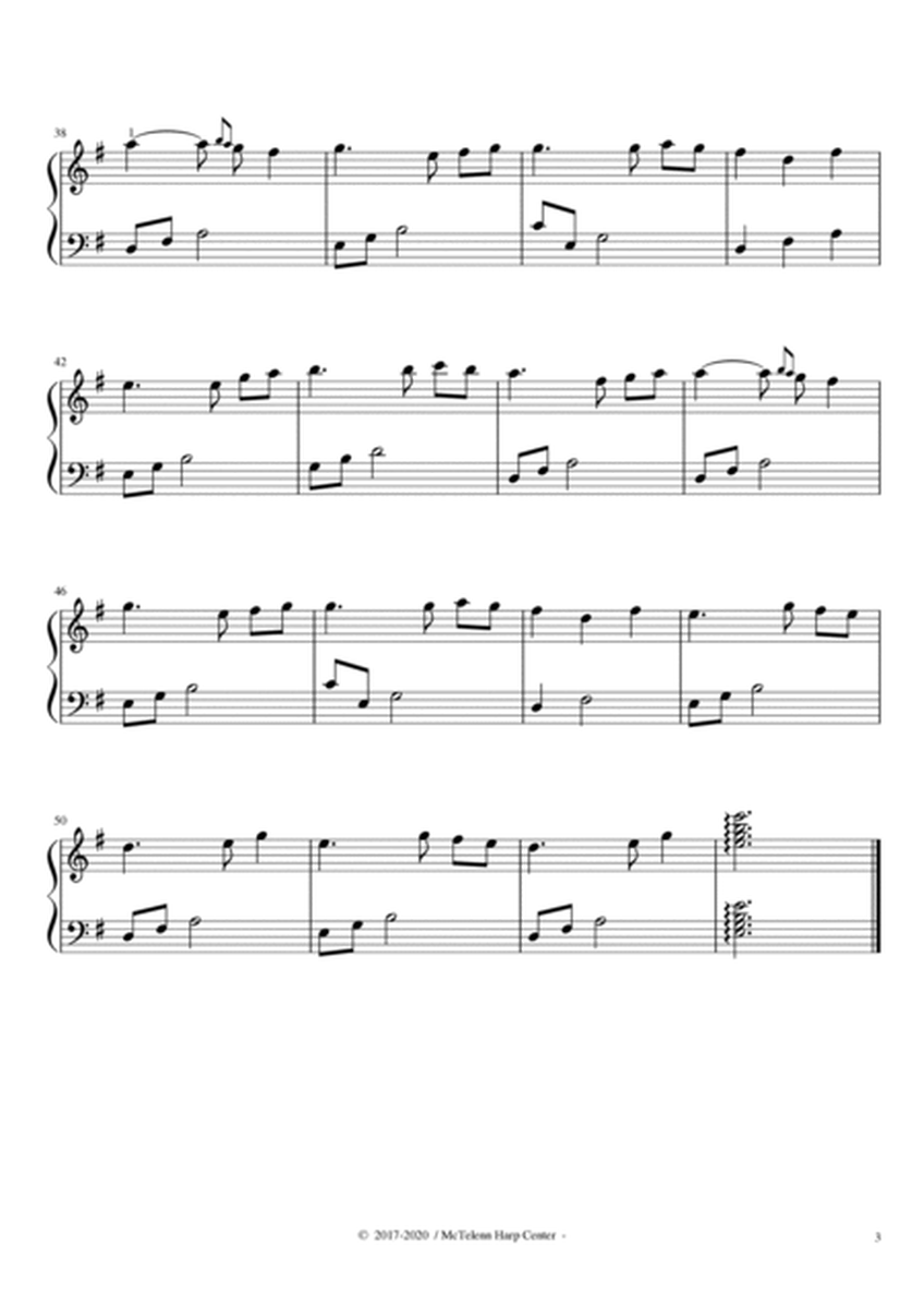 Ar Soudarded Zo Gwisket E Ruz - Breton Song - beginner & 27 String Harp | McTelenn Harp Center image number null