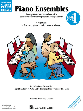 Book cover for Piano Ensembles Level 1