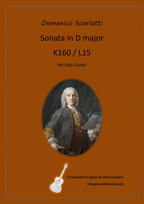 Book cover for Sonata K160 / L15