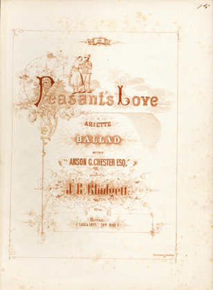 Peasant's Love, or, Ariette. Ballad