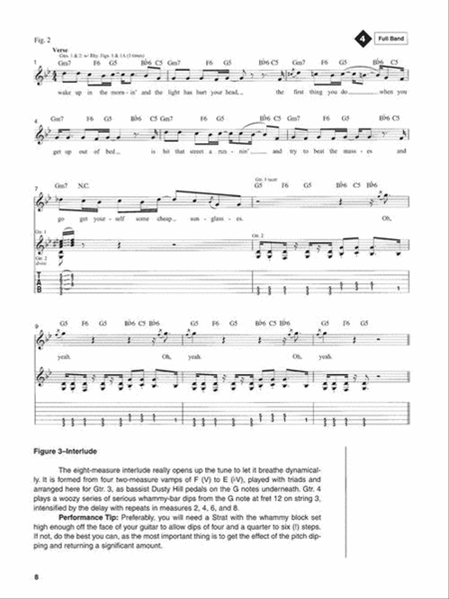 The Best of ZZ Top Electric Guitar scores gallery preview page 5