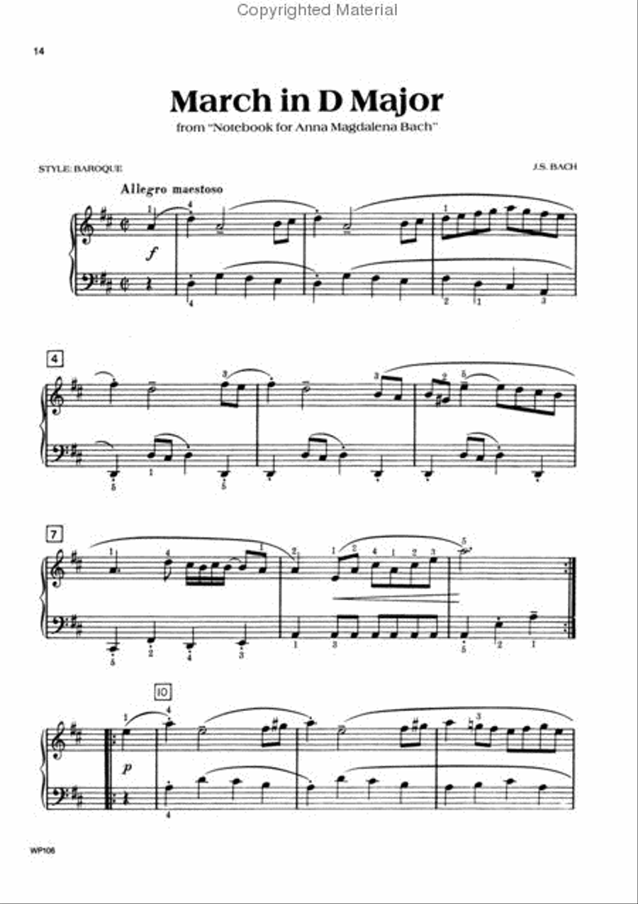 Intermediate Repertoire, Level 2 Piano Method scores gallery preview page 3